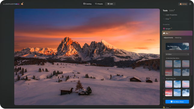 Luminar Neo - Easy Photo Editor | Software for Mac & PC(6)